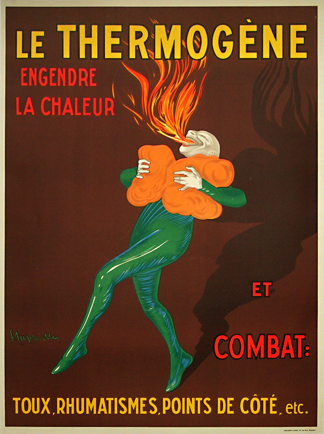 Original vintage poster Thermogene for sale at