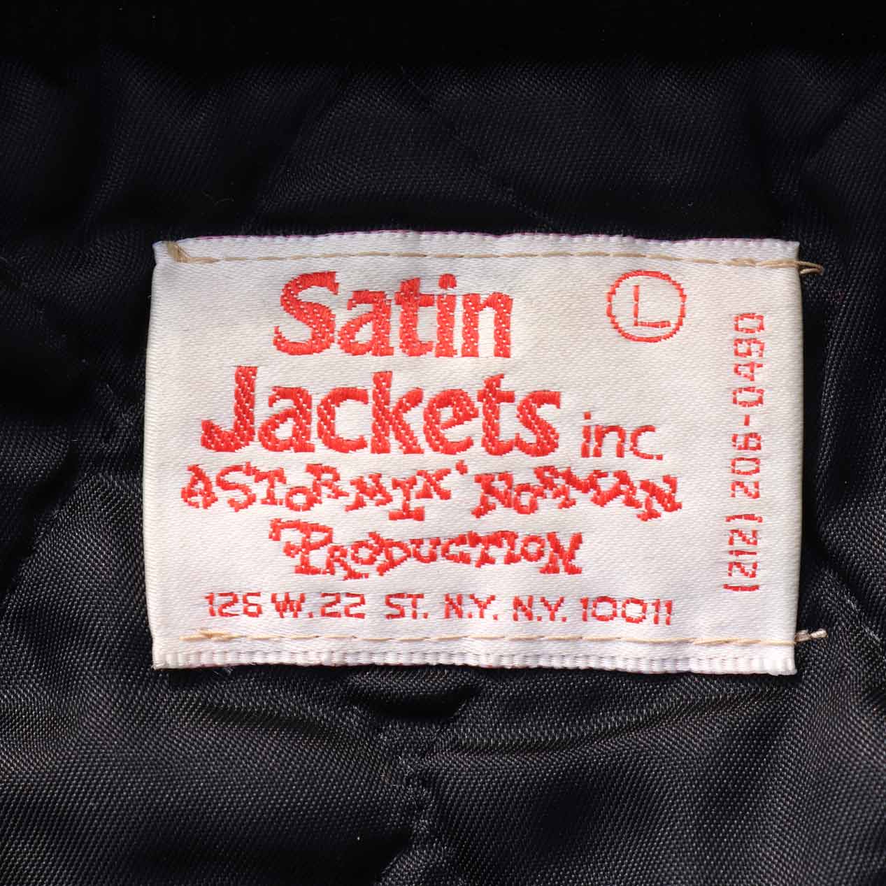 POST JUNK / 80's SLEEPING BAG RECORDS スタジャン レターマンジャケット [L]