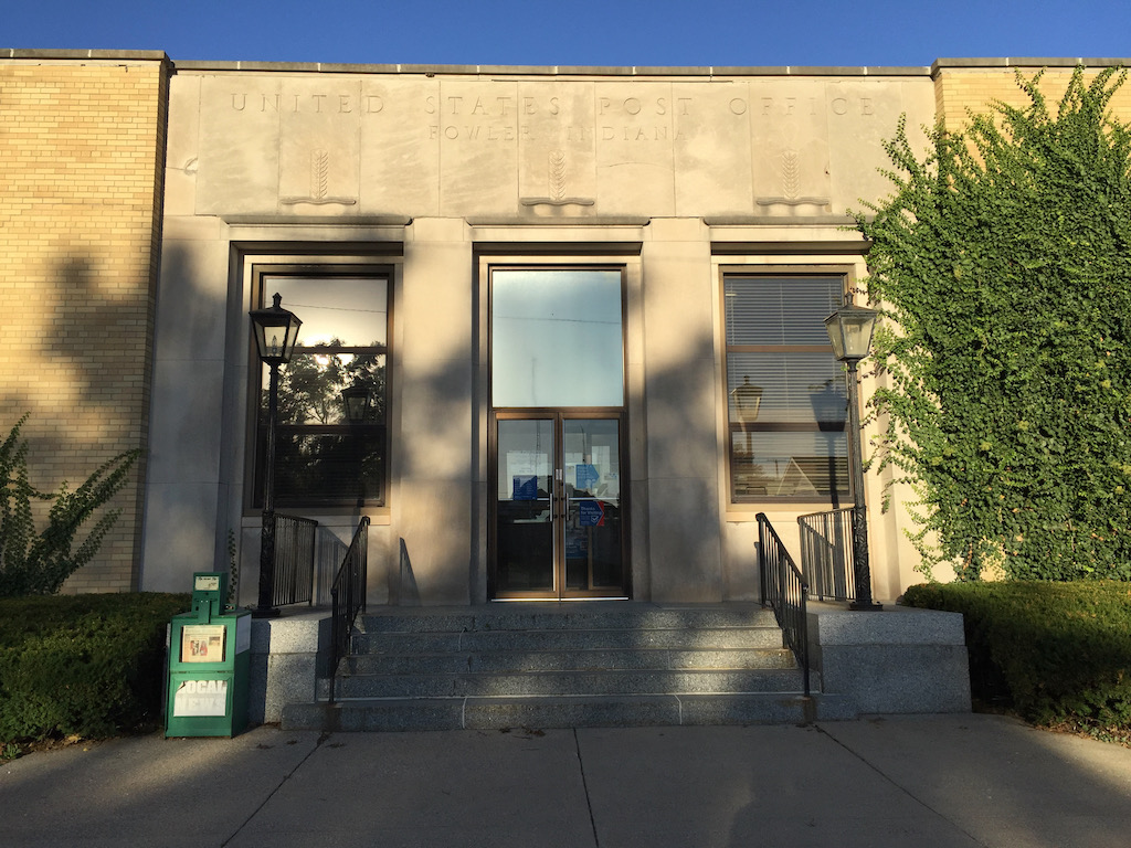 Fowler Indiana Post Office — Post Office Fans