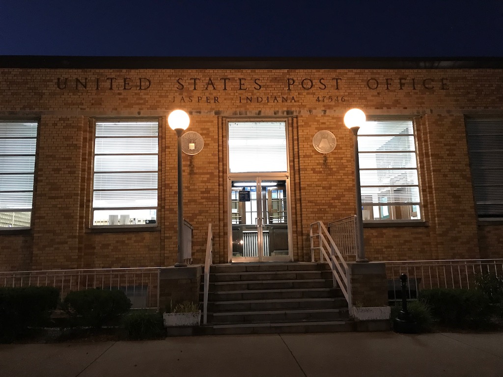 Jasper Indiana Post Office — Post Office Fans