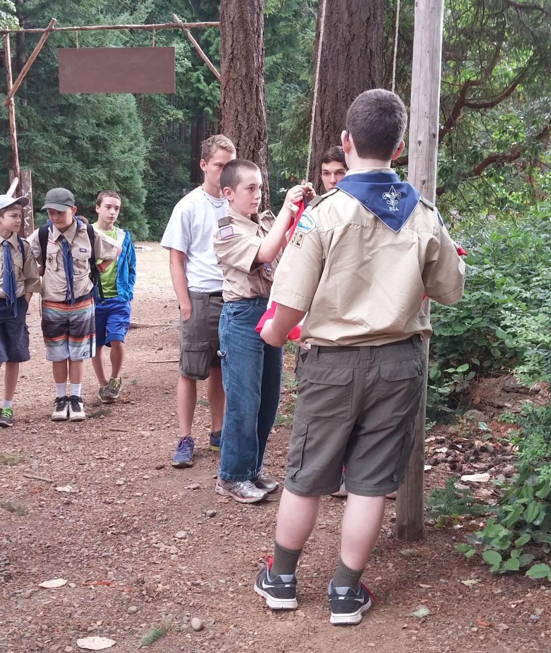 Boy Scout Camp 2015 Camp Parsons post post modern dad
