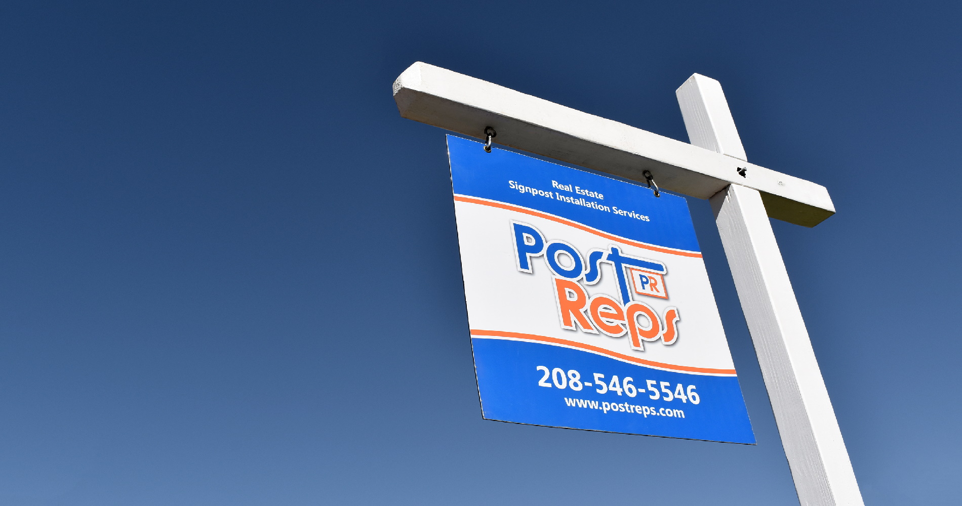 Real Estate Sign Post Installation Service Boise, Eagle, Nampa