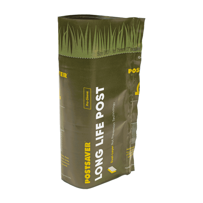 Fence Post Rot Protector Sleeves Postsaver ProWrap