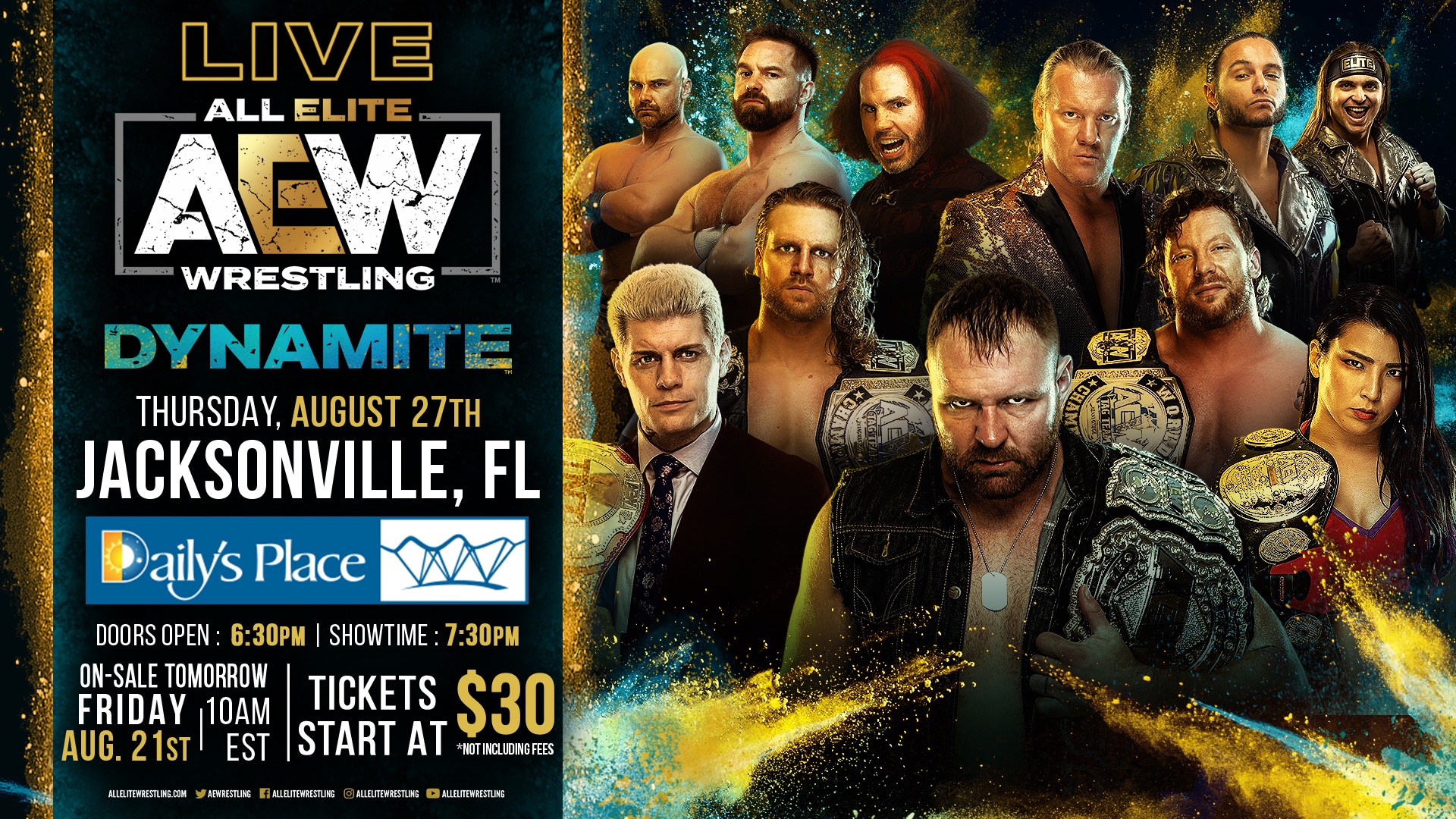 POST NEWS UPDATE AEW opens doors for limited crowds, NXT to be preempted on 9/2 POST