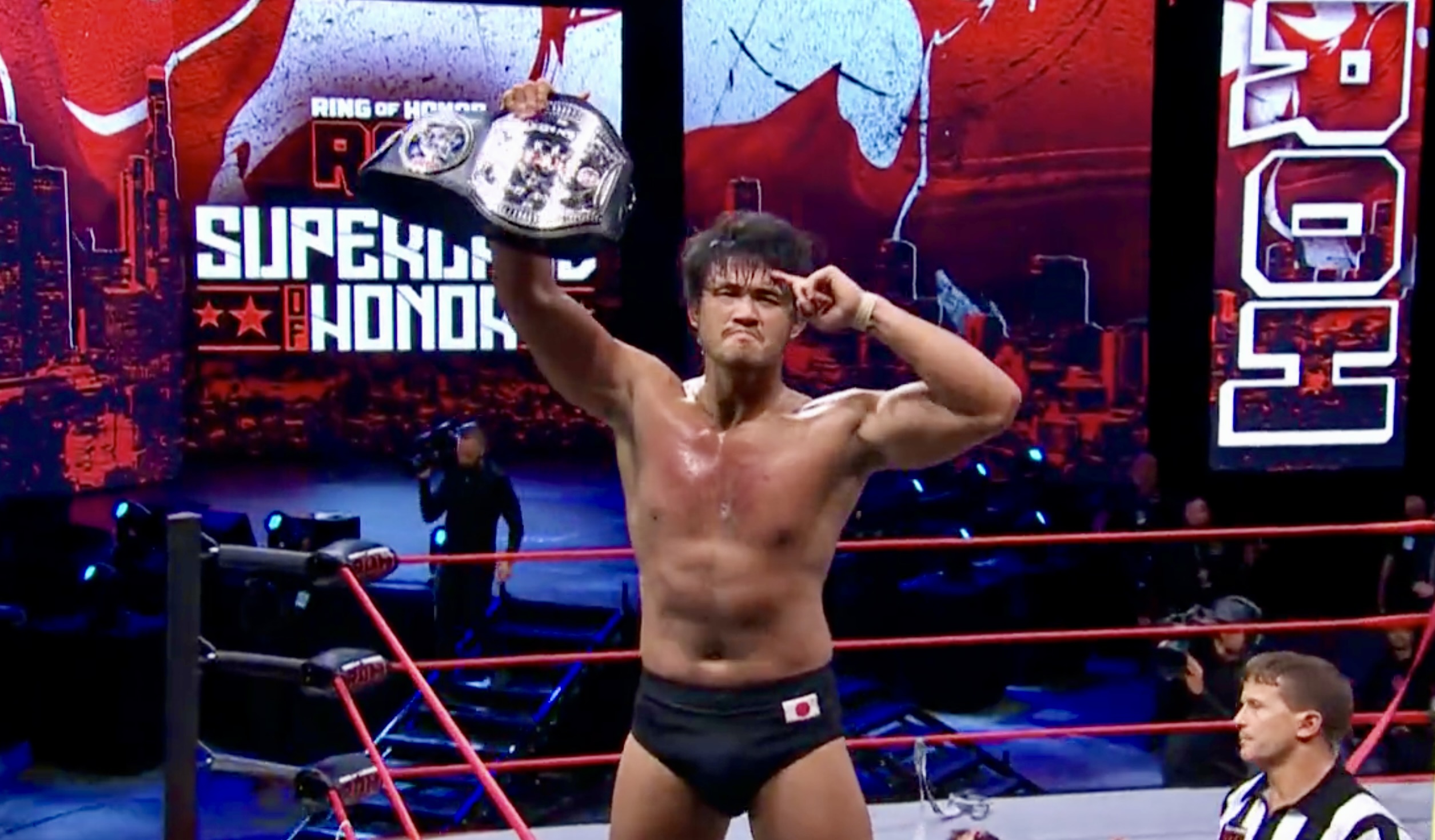 Katsuyori Shibata wins ROH Pure Championship at Supercard of Honor