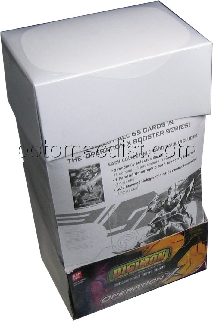 Digimon Operation X Booster Box Potomac Distribution