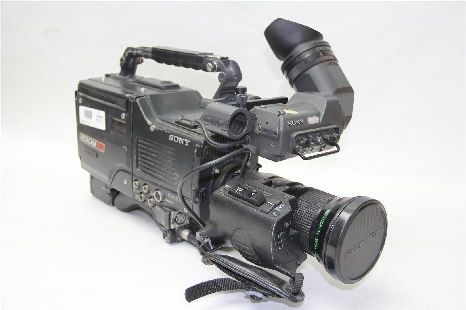 Sony BVWD600 Betacam SP Camcorder Camera with Fujinon A18x8.5BERM28