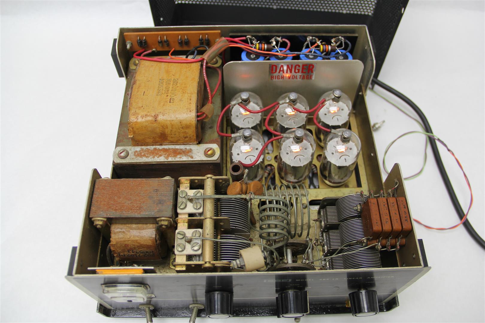 Raytheon SBE SB2LA Linear Amplifier HF 8015M 600W SSB,CW,AM,FM,FSK