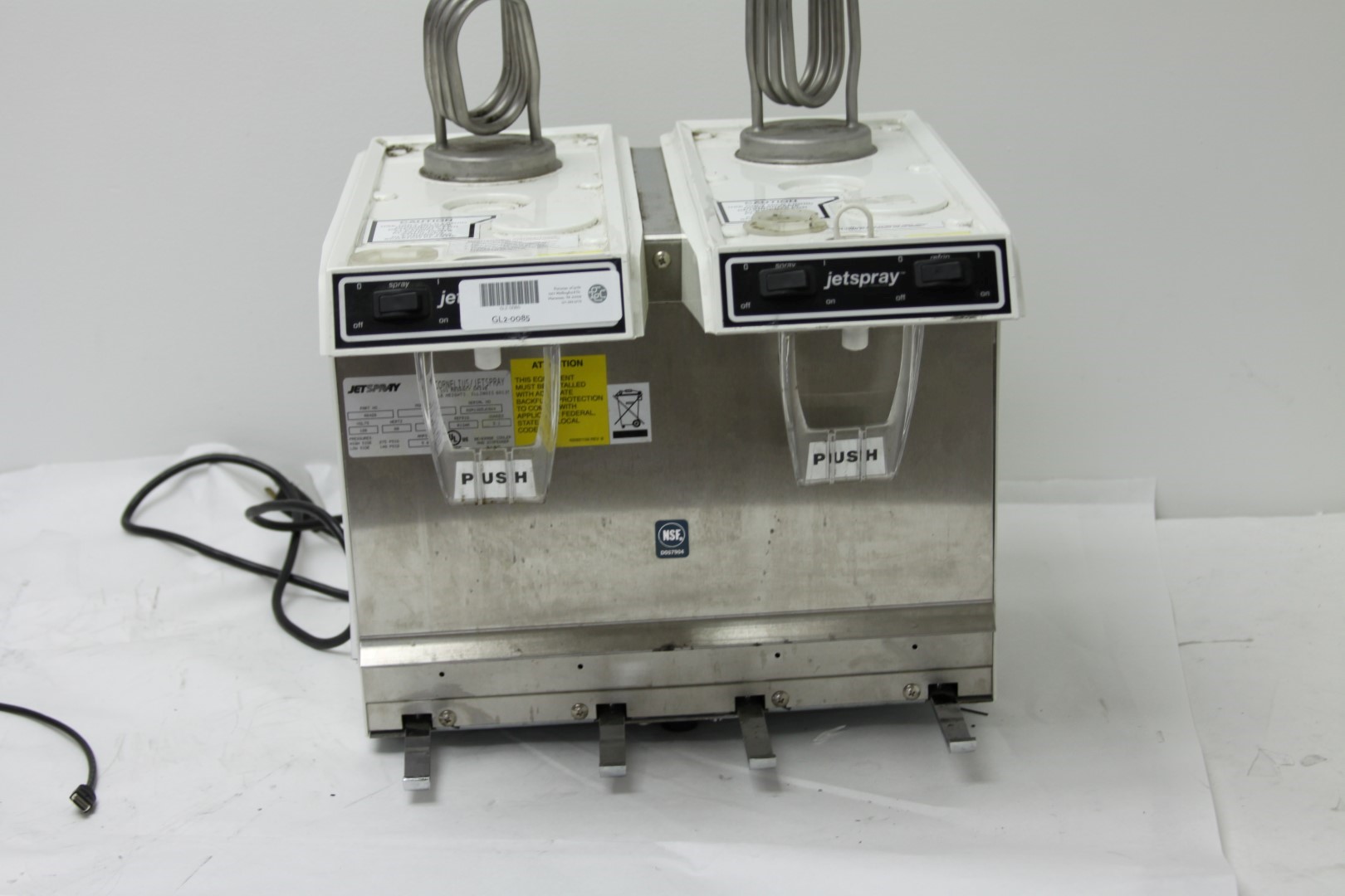 IMI Cornelius Jet Spray JT20 Drink Dispenser Double 5 Gallon 1h/p 5.6