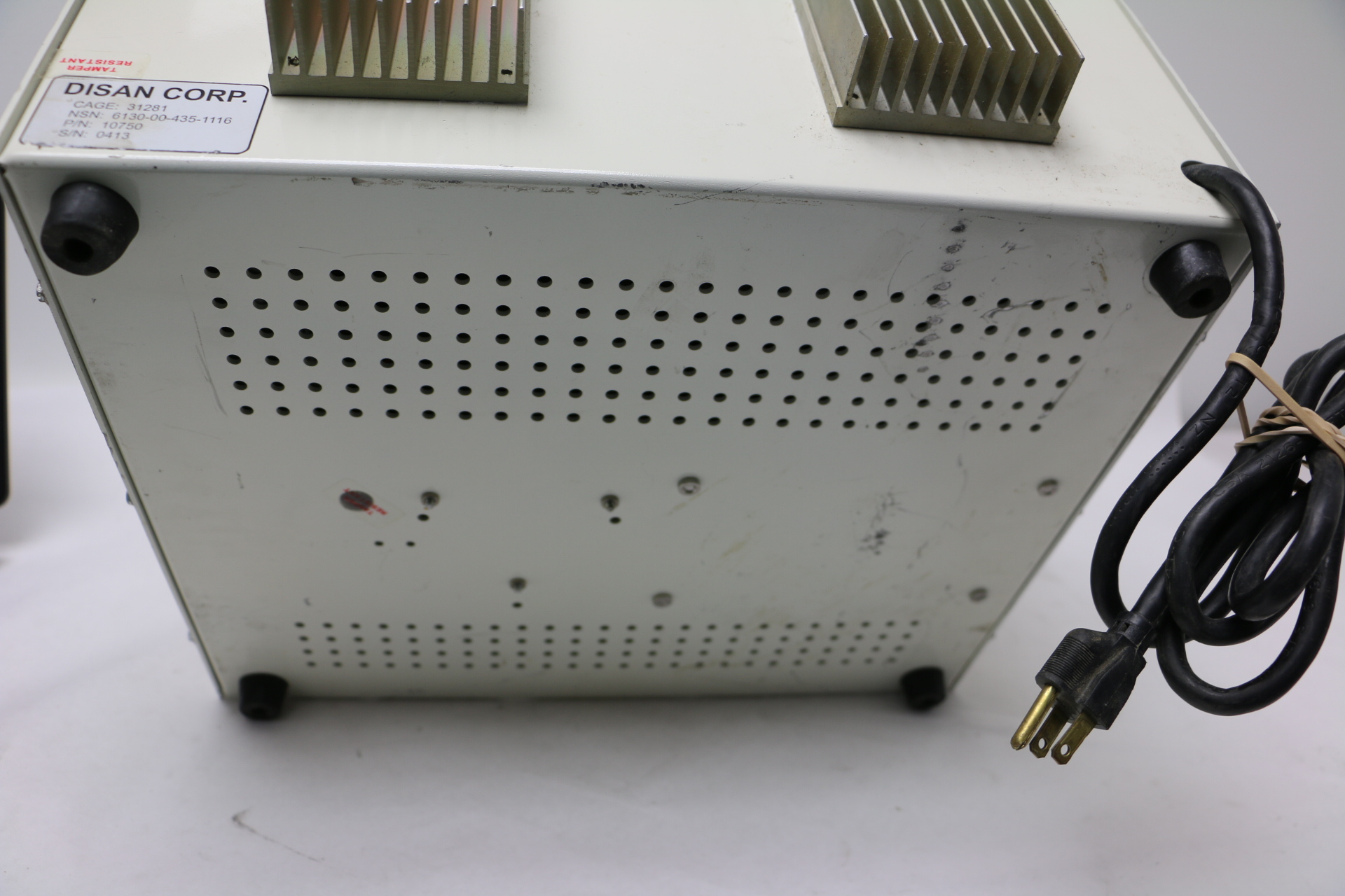 Disan Corporation Part Number 10750 30V DC Power Supply NSN 613000435