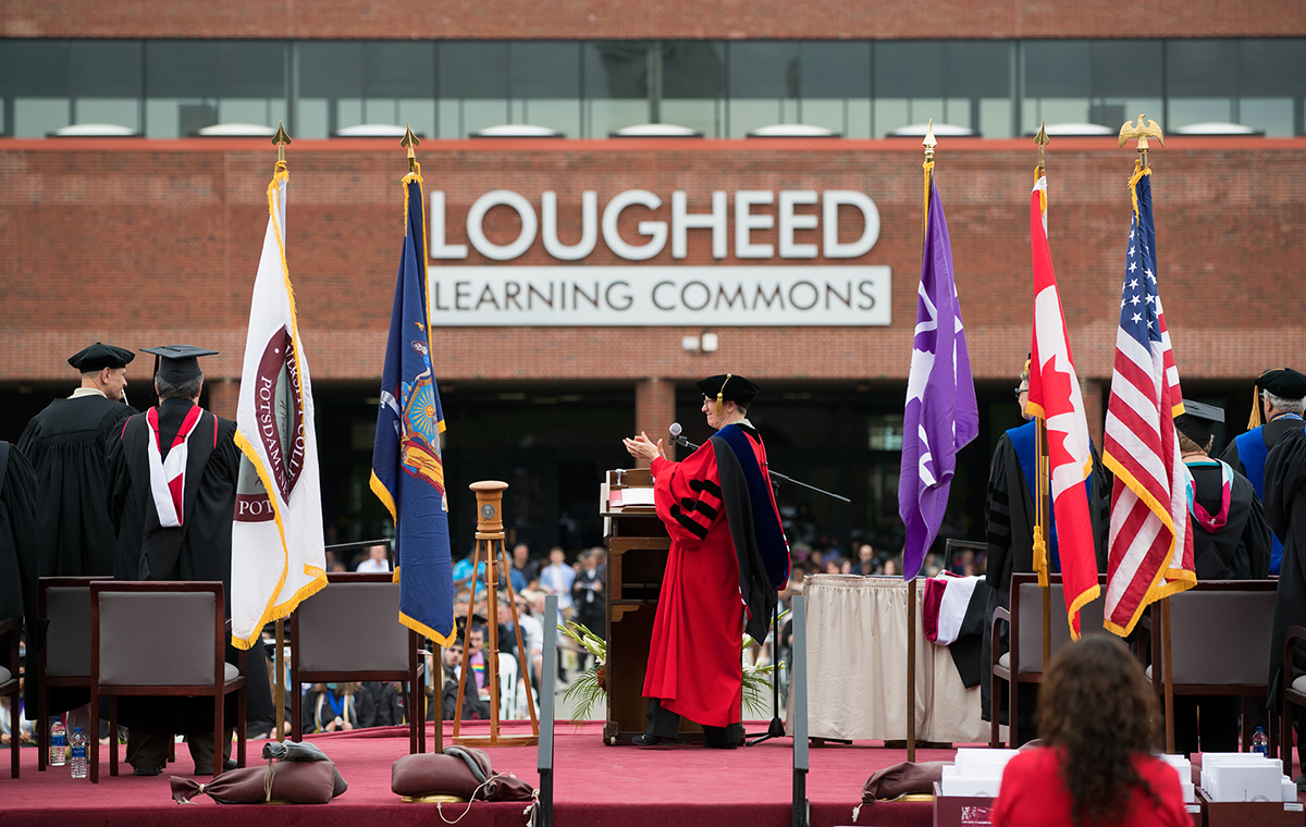 SUNY Potsdam Celebrates Class of 2018 at Commencement SUNY Potsdam