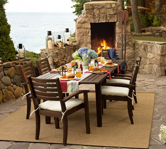 Chesapeake Rectangular Extending Dining Table Pottery Barn