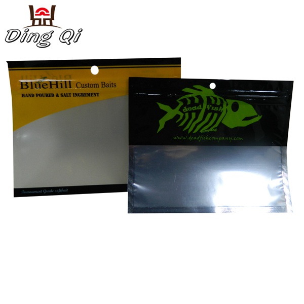 Soft plastic bait bags Flexible packaging pouches manfacturers