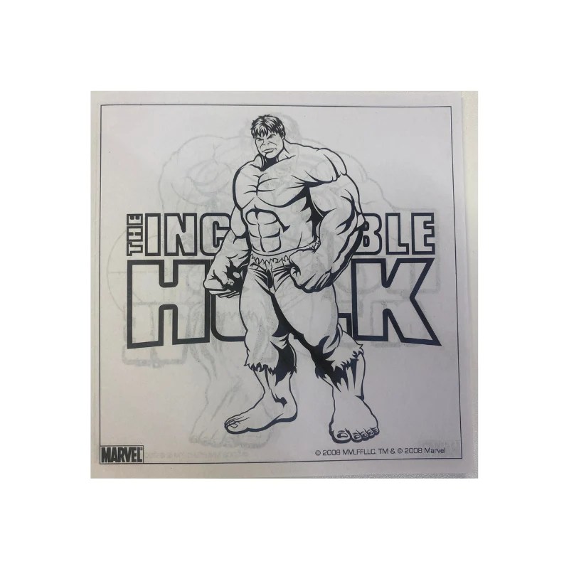 Marvel Incredible Hulk Mini Colouring Colouring Book PoundFun???