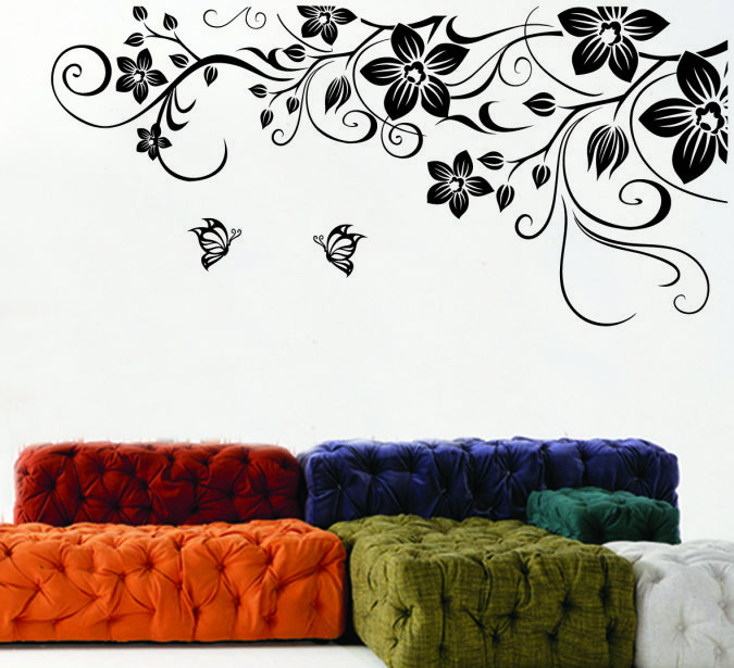Amazing and Catchy Wall Stickers for Home Decoration