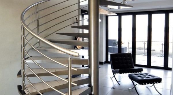 Spiral staircase (ralph mctell album), 1969. Spiral Floating Staircase - Pouted Online Magazine - Latest Design Trends, Creative Decorating ...