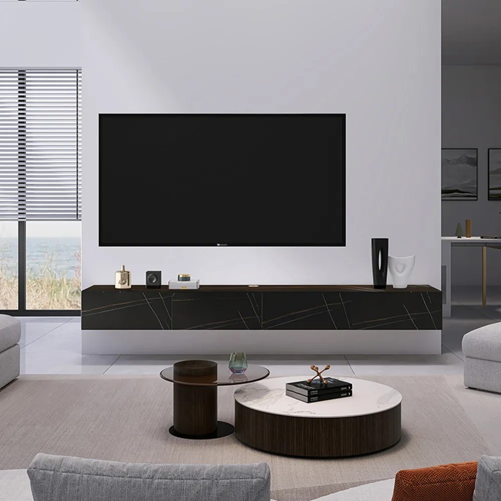 Top Modern Floating Entertainment Center Ideas