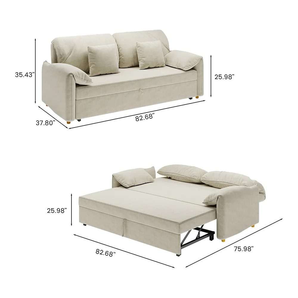 How to Pick Up a Comfortable Pull Out Sectional Couch POVISON