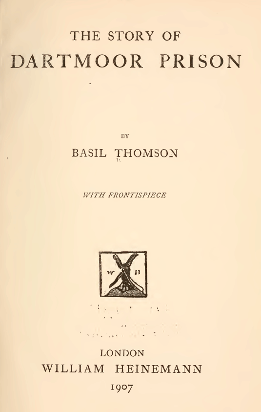 The Story Of Dartmoor Prison