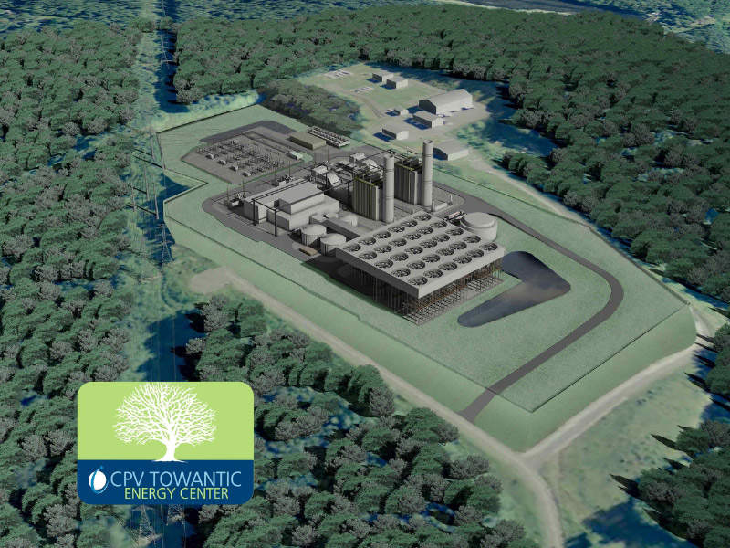 CPV Towantic Energy Center, Oxford, Connecticut Power Technology