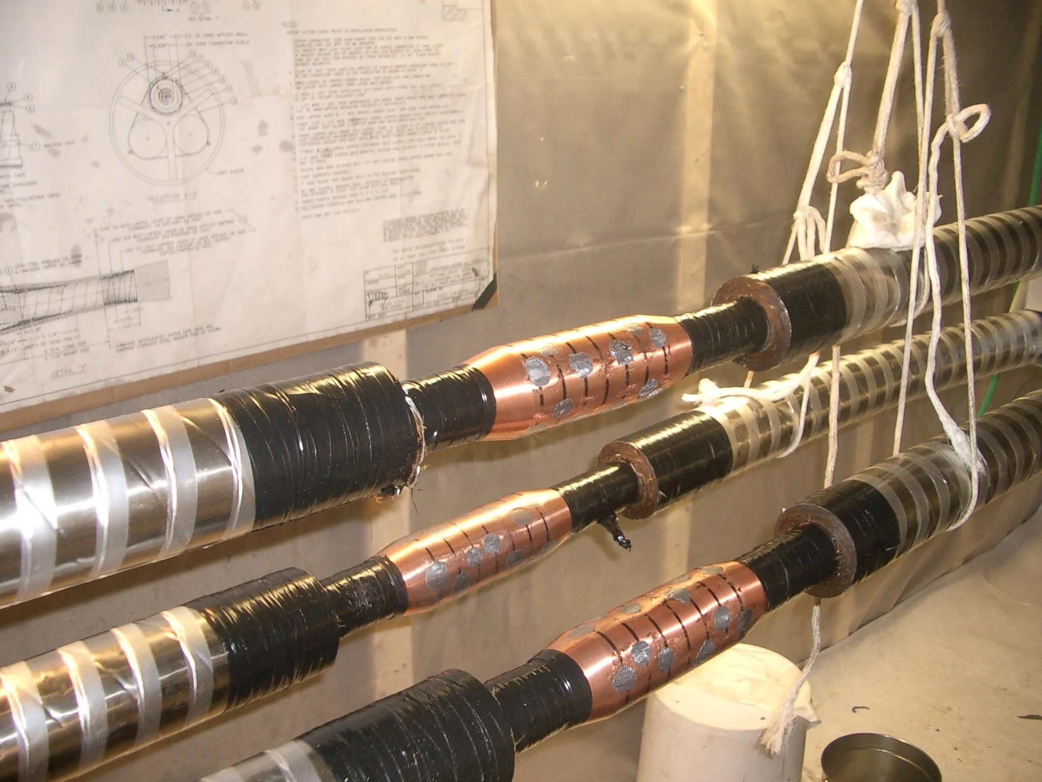 138kV High Pressure Gas Type High Voltage Cable Joint