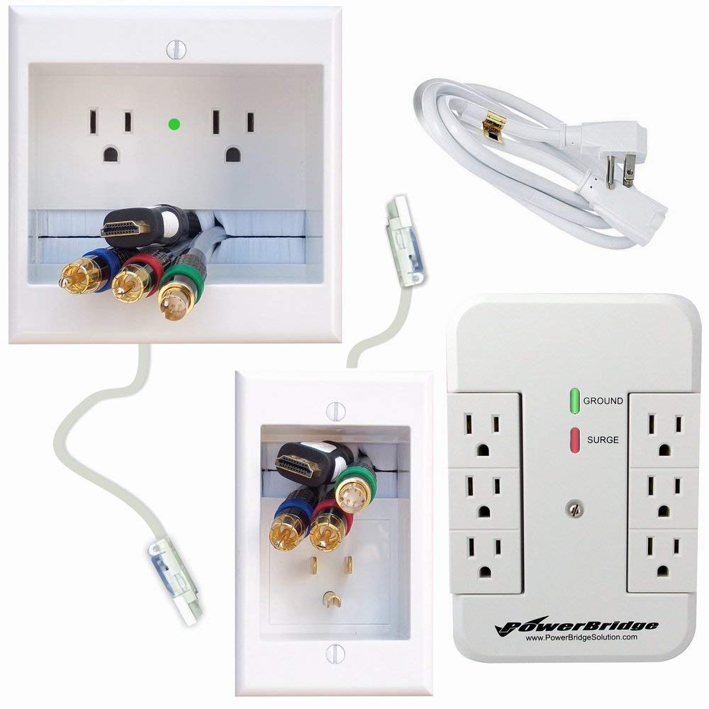 Hide TV Wires Kit Model TWOCK PowerBridge In Wall Cable