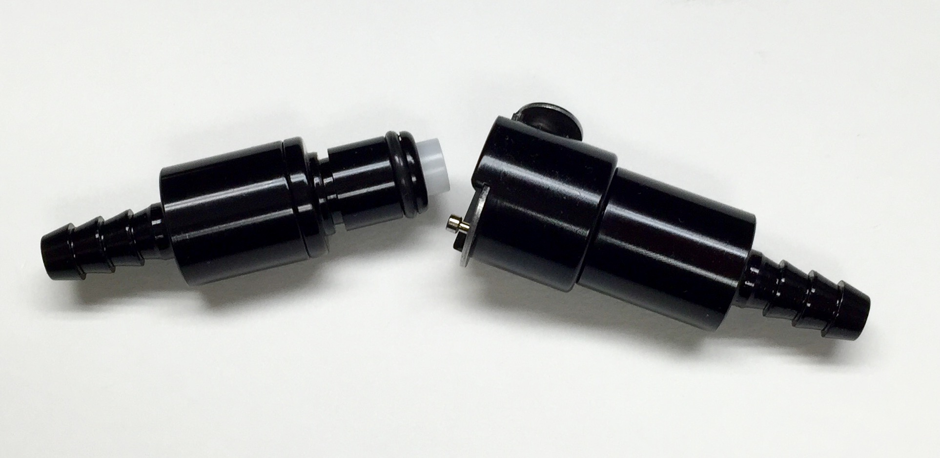 PowerCell Quick Release Billet InLine Fuel Connector