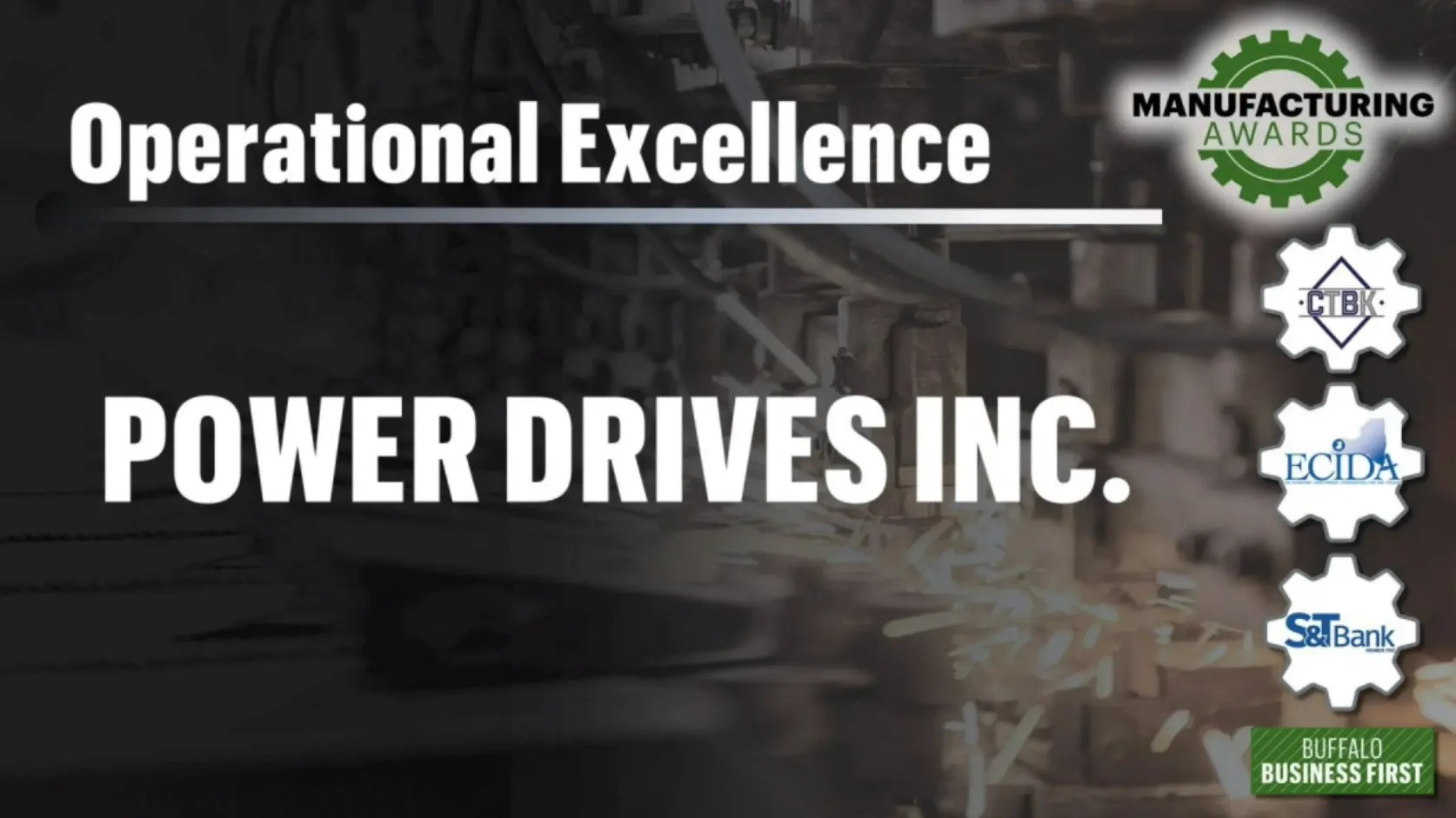 Power Drives, Inc. Wins Operational Excellence Power Drives Inc