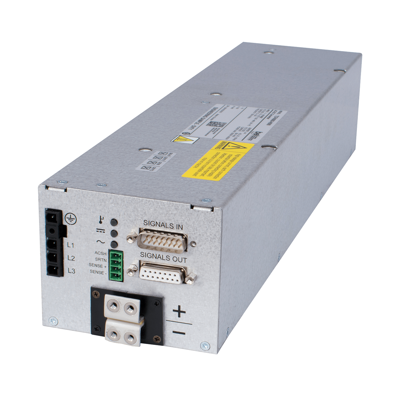Fanless 4kW 3phase power supplies feature wide adjustable output