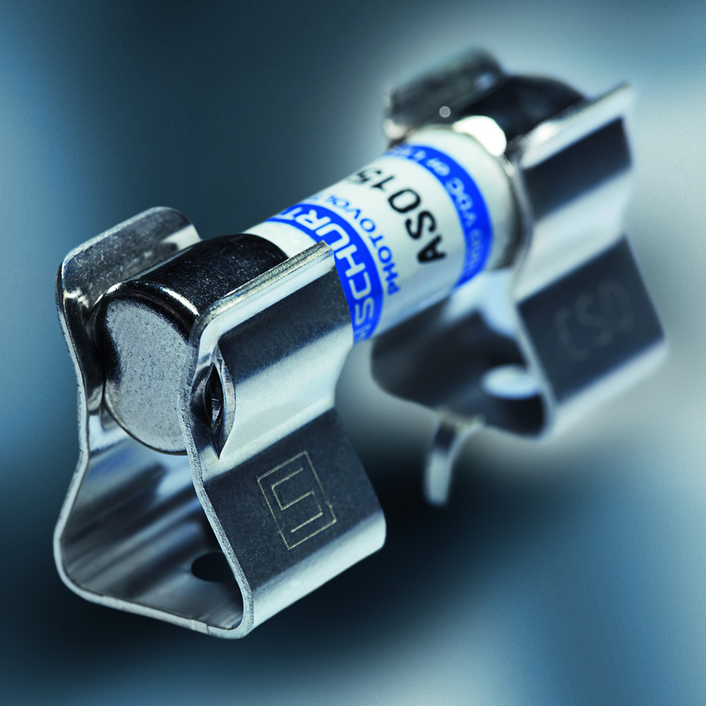 Clips for 10.3mm fuses mount with M5 screws or rivets Electrical