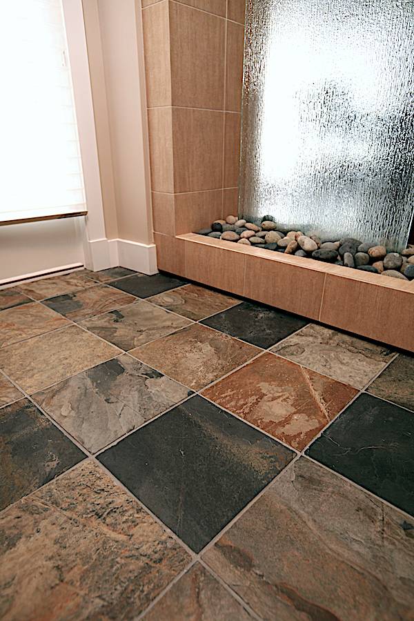 Traditional in Burnaby Slate Tile Installation