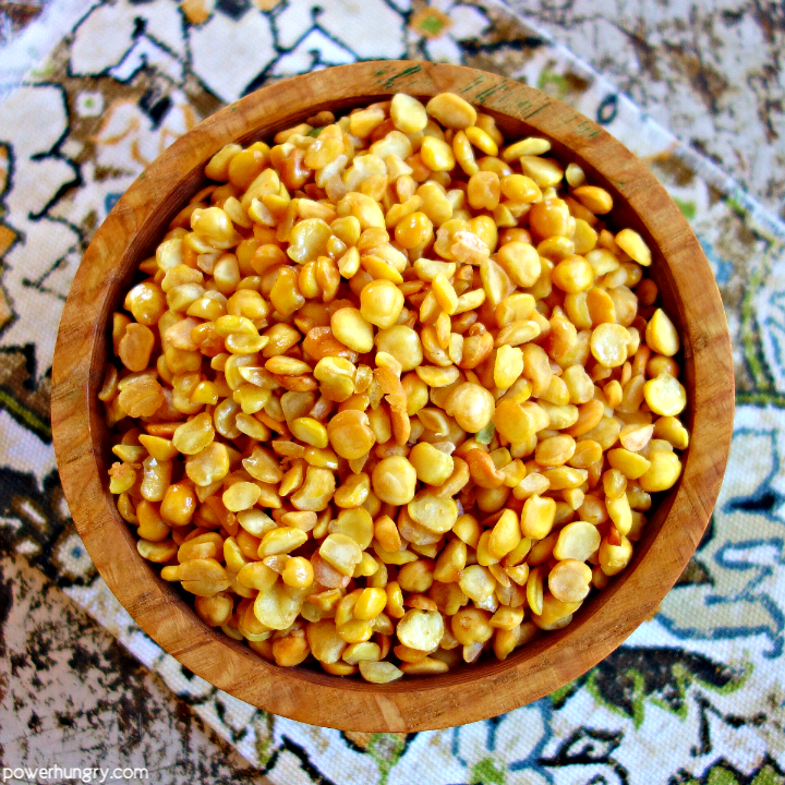 Baked Split PeaNuts {nutfree, high protein} powerhungry®