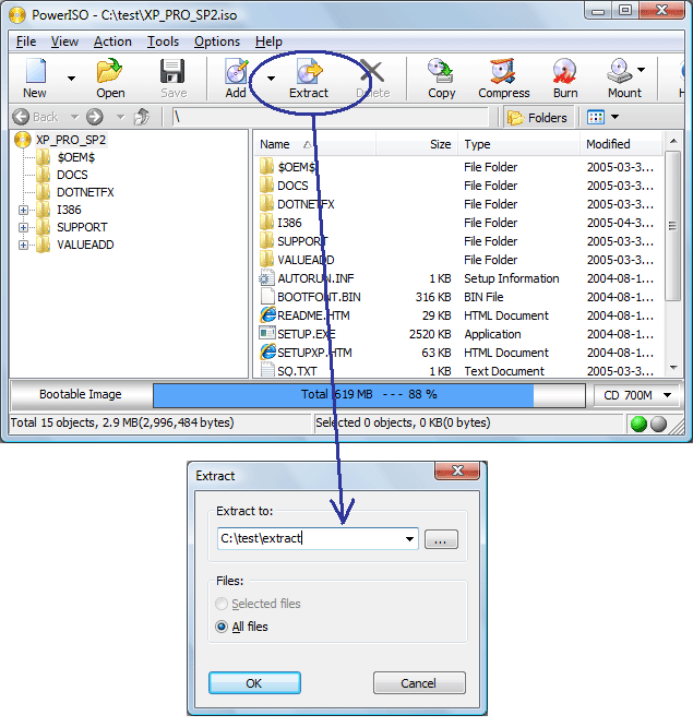 Iso file extractor online tidetrusted