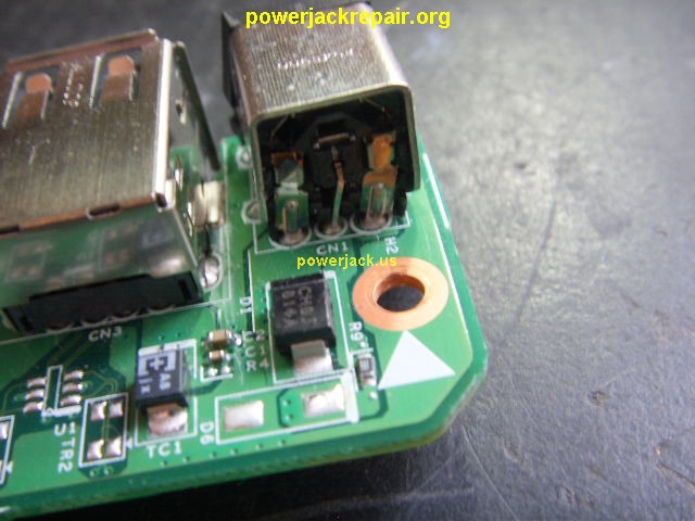 inspiron 1545 dell dc jack repair socket port DC Power Jack Repair