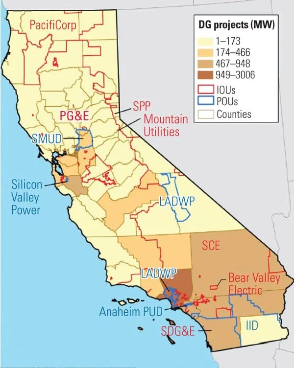 California Enterprise Zone Map Distributed Generation California’s Future