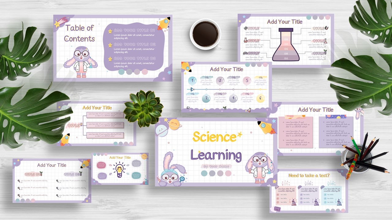 Science Learning Powerpoint Hub