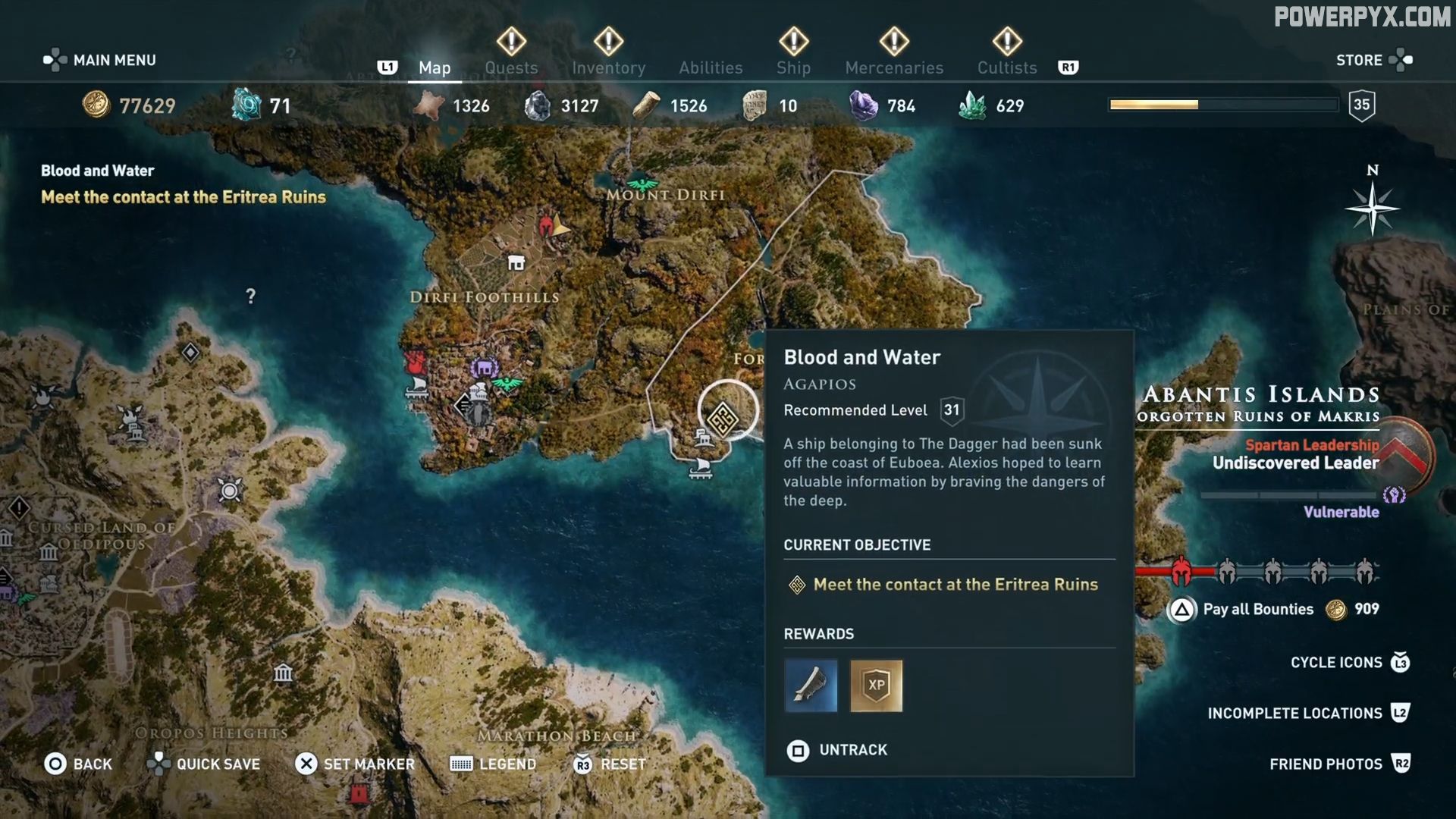 Assassin's Creed Odyssey Blood and Water Side Quest Walkthrough