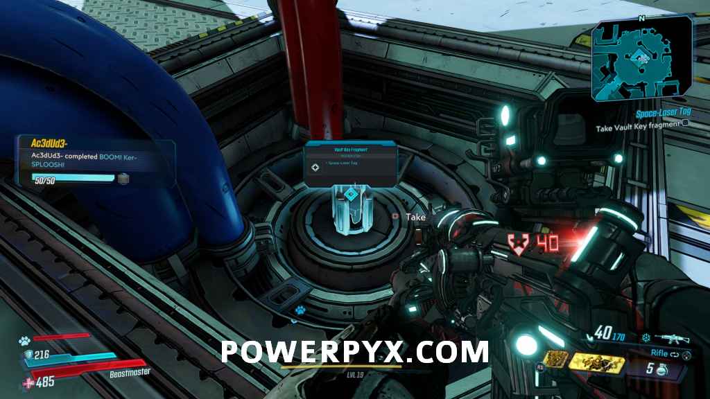 Borderlands 3 SpaceLaser Tag Walkthrough