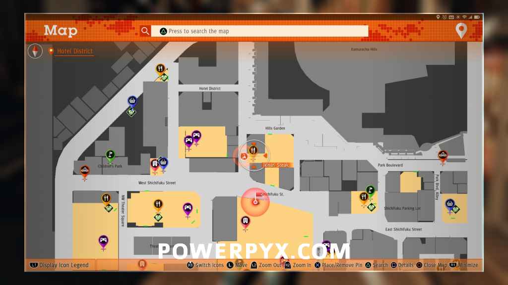 Judgment Friends List and Locations