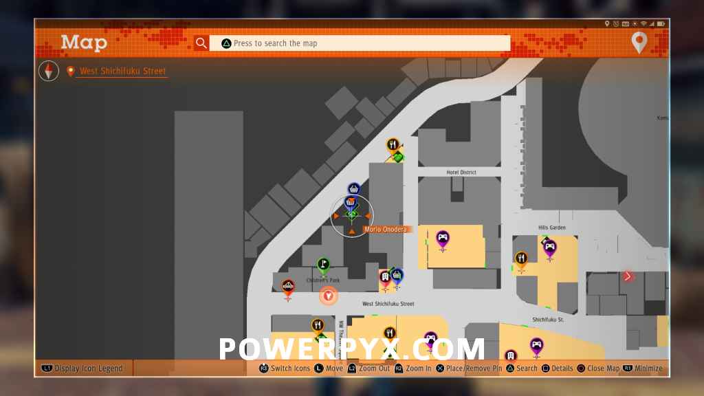 Judgment Friends List and Locations