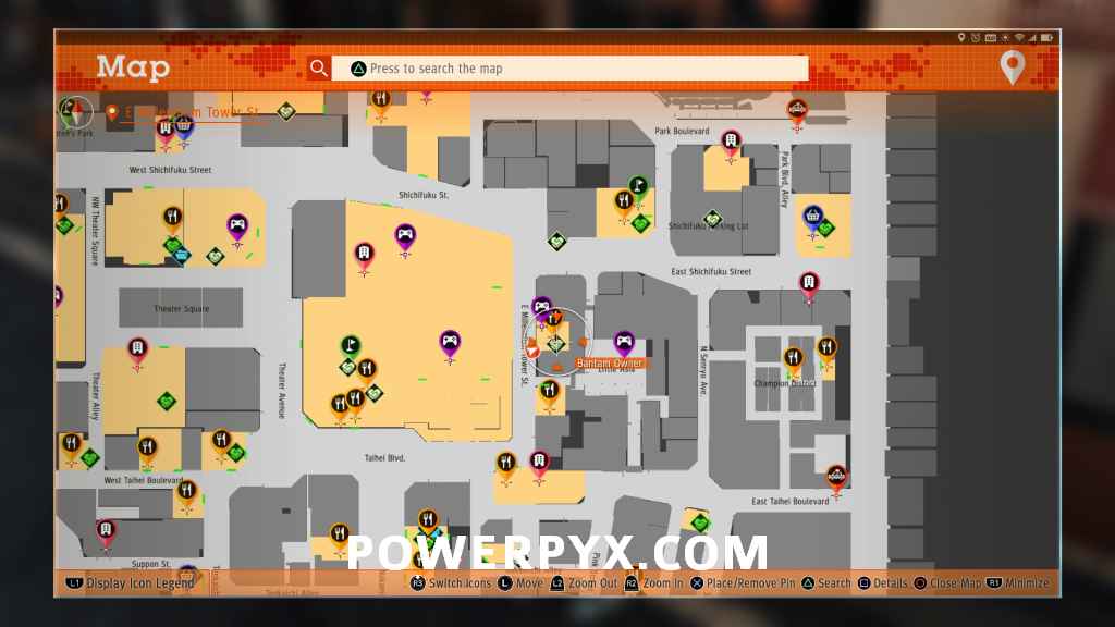 Judgment Friends List and Locations