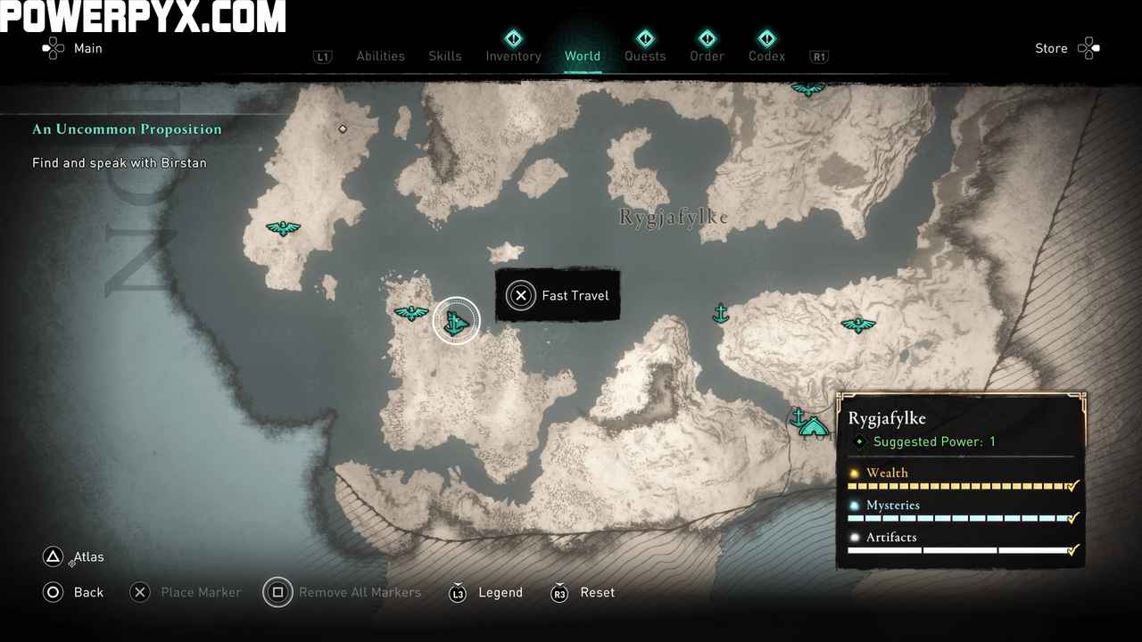 Assassin's Creed Valhalla All Fish Locations