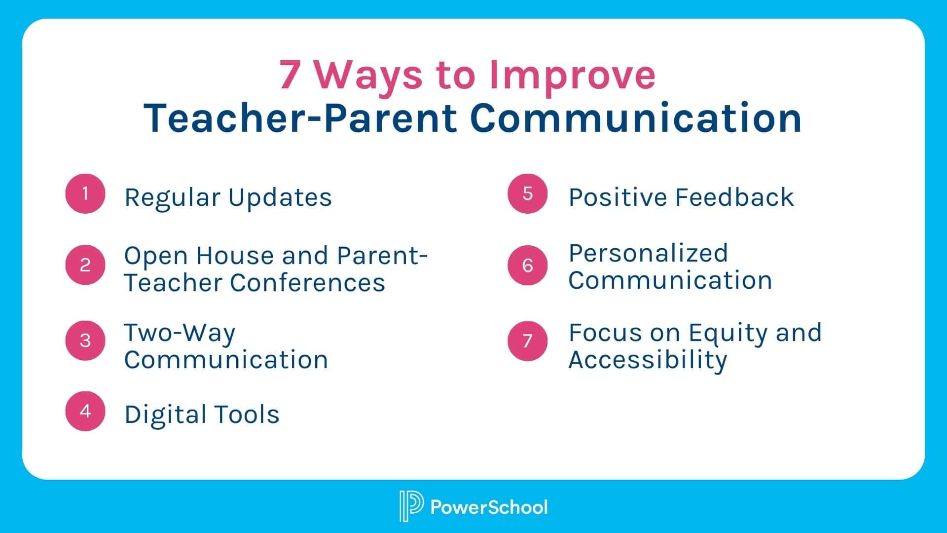 Teacher and Parent Communication A Guide for Success PowerSchool
