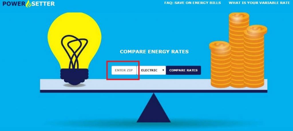 Switch Energy Providers Using Our Comparison Tool PowerSetter