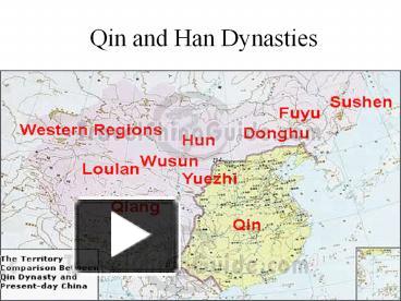 PPT – Qin and Han Dynasties PowerPoint presentation | free to download