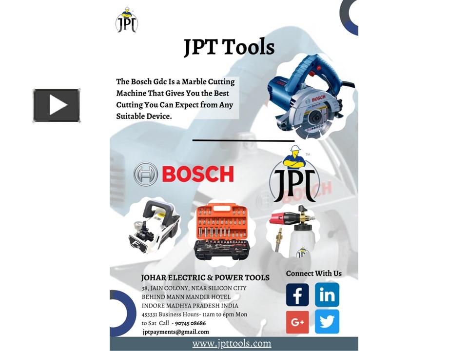 PPT HighPressure Washer Combo Online JPT Tools PowerPoint