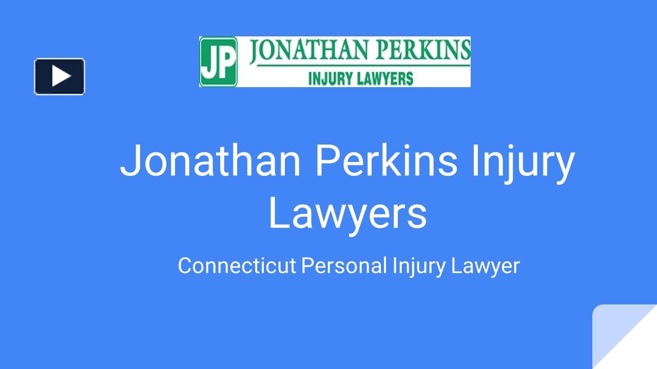 PPT JonathanPerkins PowerPoint presentation free to download id