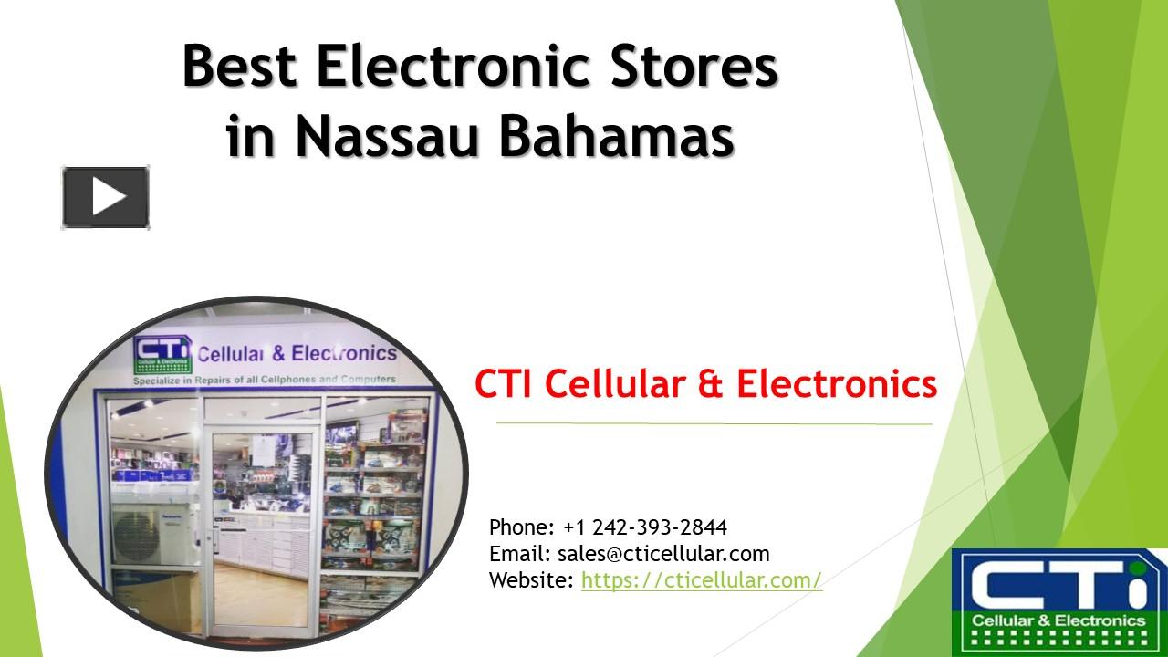 PPT Best Electronic Stores in Nassau Bahamas PowerPoint presentation