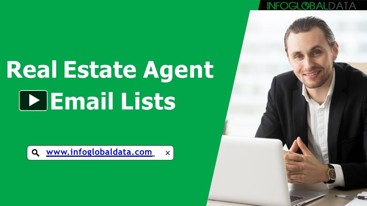 PPT Real Estate Agent Email Lists PowerPoint presentation free to