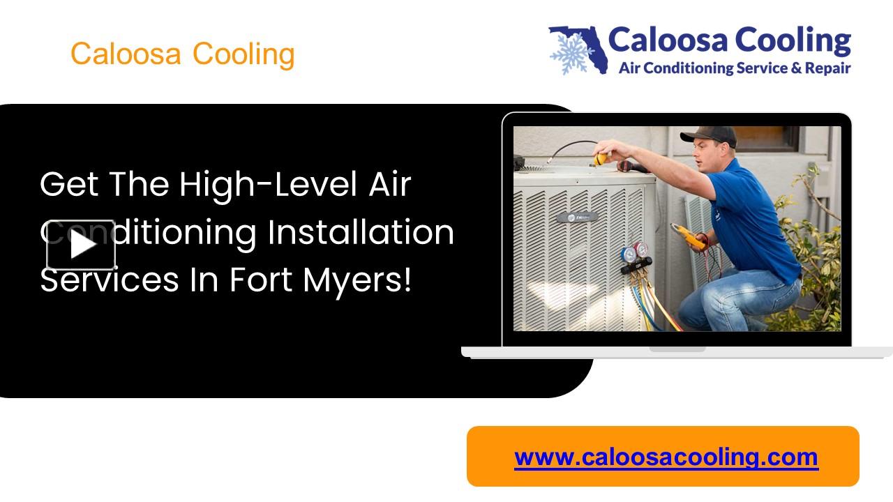 PPT Get The HighLevel Air Conditioning Installation Services In Fort